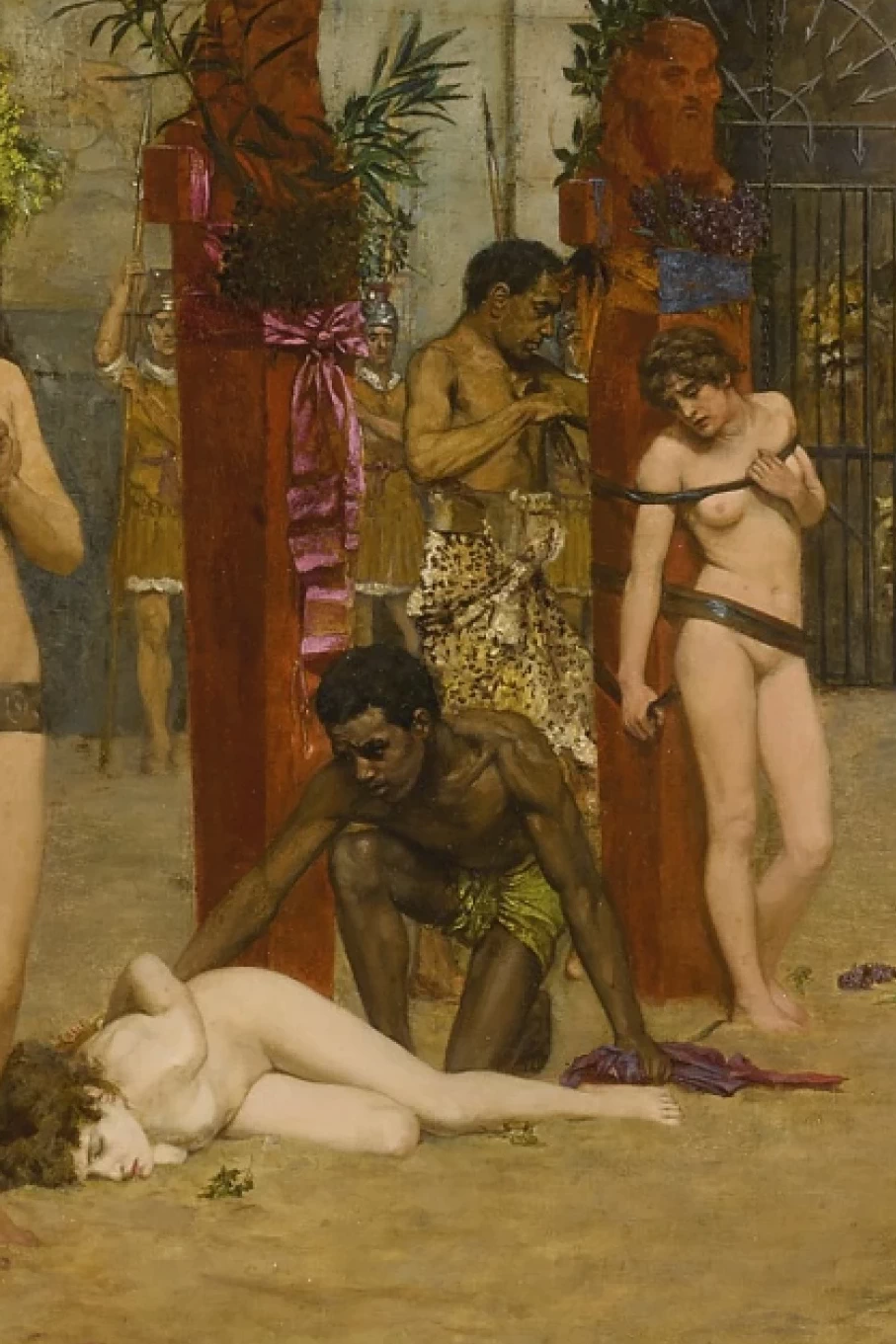 Herbert Schmalz - Fedele fino alla morte, dettaglio